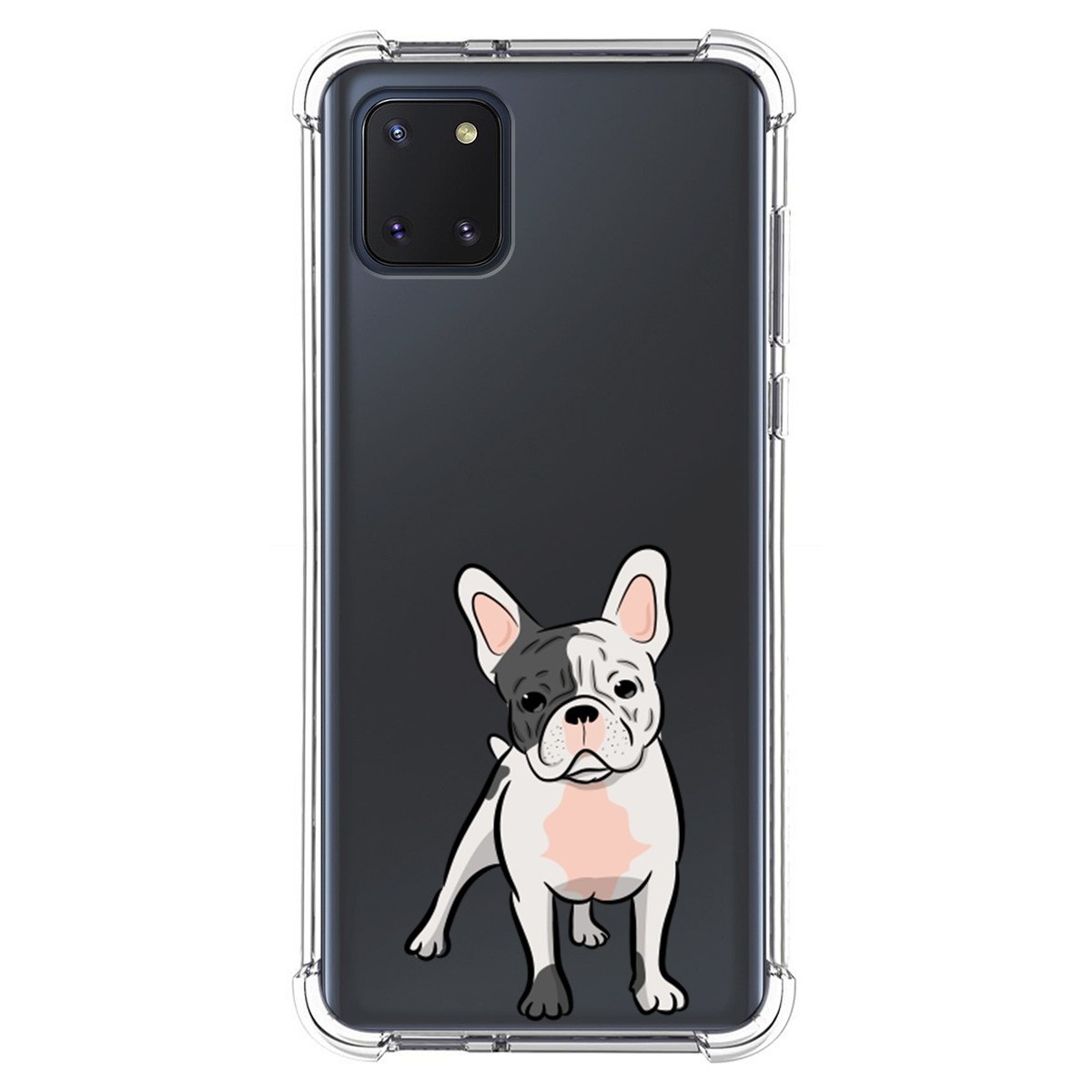 Funda Silicona Antigolpes para Samsung Galaxy Note 10 Lite diseño Perros 06 Dibujos