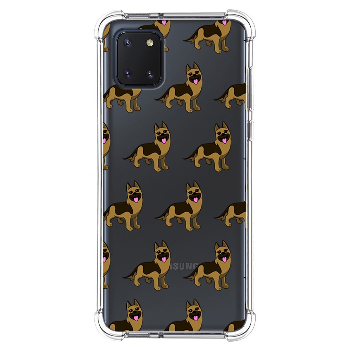 Funda Silicona Antigolpes para Samsung Galaxy Note 10 Lite diseño Perros 09 Dibujos