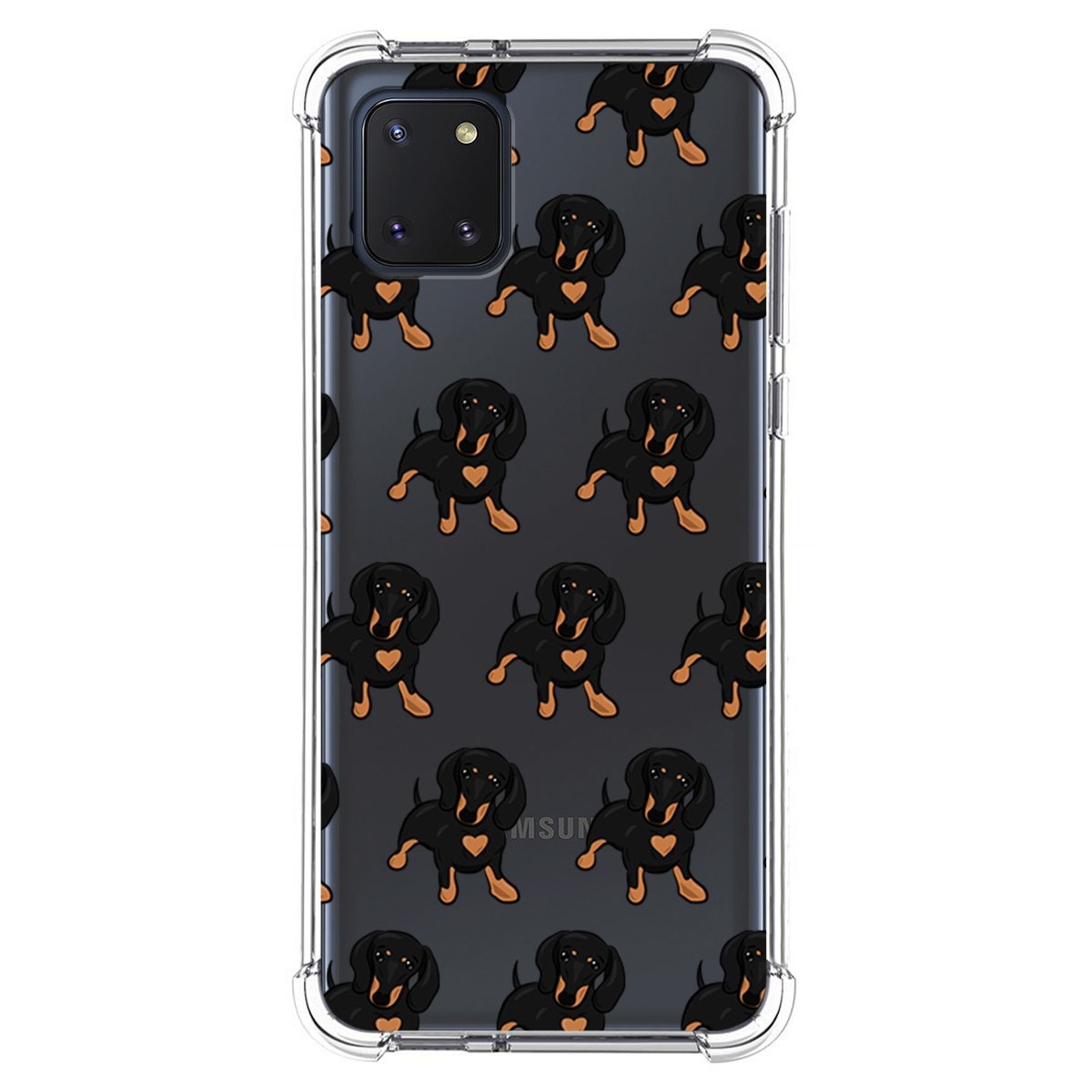 Funda Silicona Antigolpes para Samsung Galaxy Note 10 Lite diseño Perros 10 Dibujos