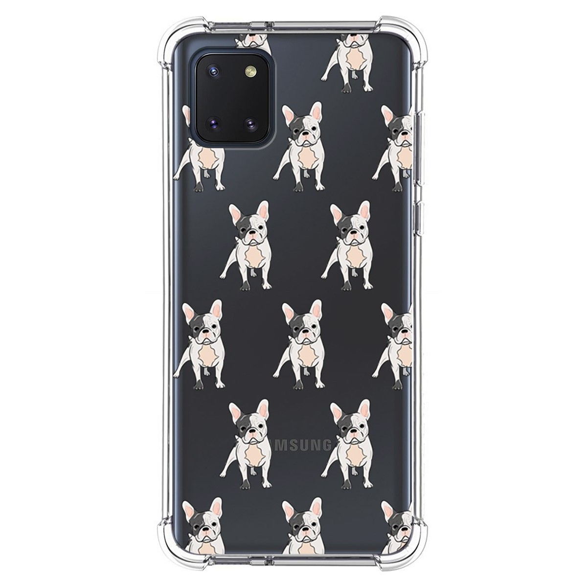 Funda Silicona Antigolpes para Samsung Galaxy Note 10 Lite diseño Perros 12 Dibujos