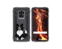 Funda Silicona Transparente para Cubot King Kong 7 diseño Perros 01 Dibujos