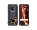 Funda Silicona Transparente para Cubot King Kong 7 diseño Perros 03 Dibujos