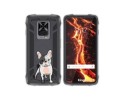 Funda Silicona Transparente para Cubot King Kong 7 diseño Perros 06 Dibujos