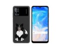 Funda Silicona Transparente para Doogee N40 Pro diseño Perros 01 Dibujos