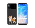 Funda Silicona Transparente para Doogee N40 Pro diseño Perros 02 Dibujos