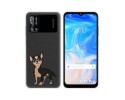 Funda Silicona Transparente para Doogee N40 Pro diseño Perros 05 Dibujos