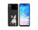 Funda Silicona Transparente para Doogee N40 Pro diseño Perros 06 Dibujos