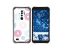 Funda Silicona Transparente para Ulefone Armor X8 diseño Flores 06 Dibujos