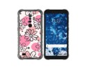 Funda Silicona Transparente para Ulefone Armor X8 diseño Flores 09 Dibujos