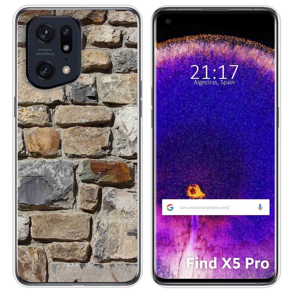 Funda Silicona para Oppo Find X5 Pro 5G diseño Ladrillo 03 Dibujos