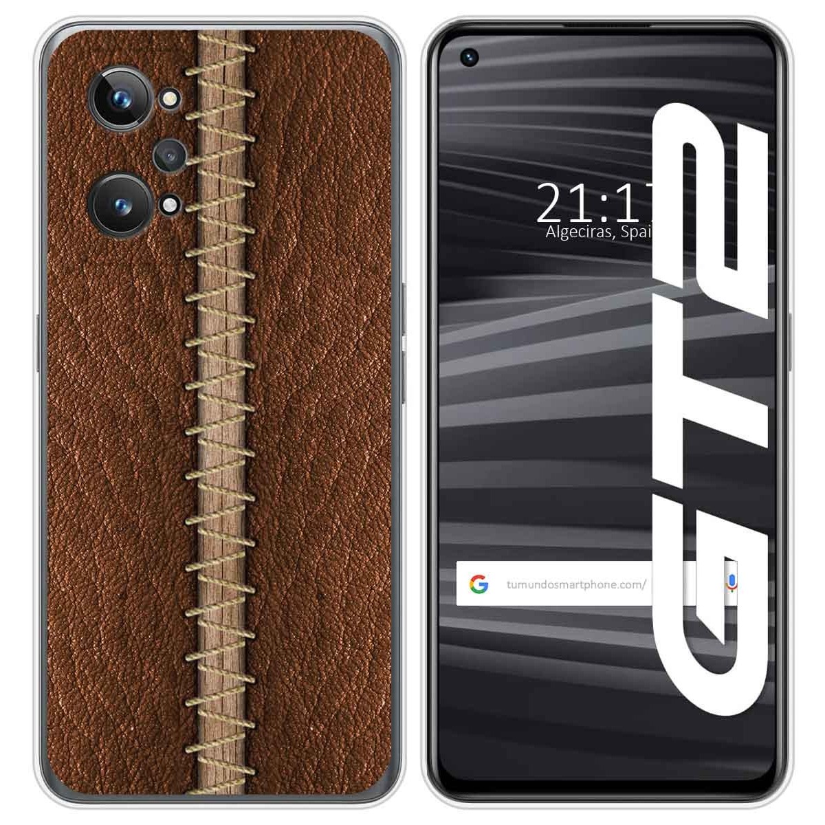 Funda Silicona para Realme GT 2 5G diseño Cuero 01 Dibujos