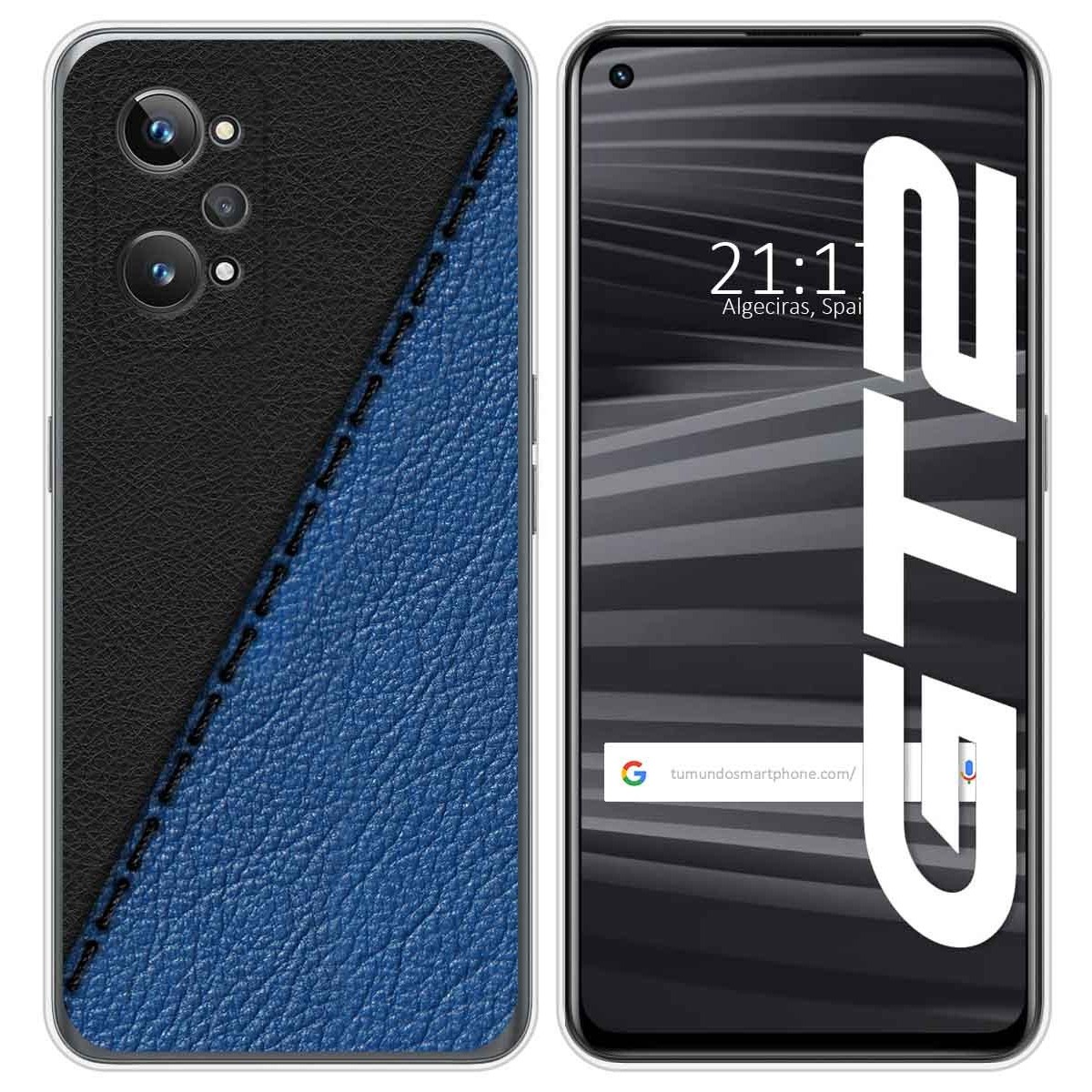 Funda Silicona para Realme GT 2 5G diseño Cuero 02 Dibujos