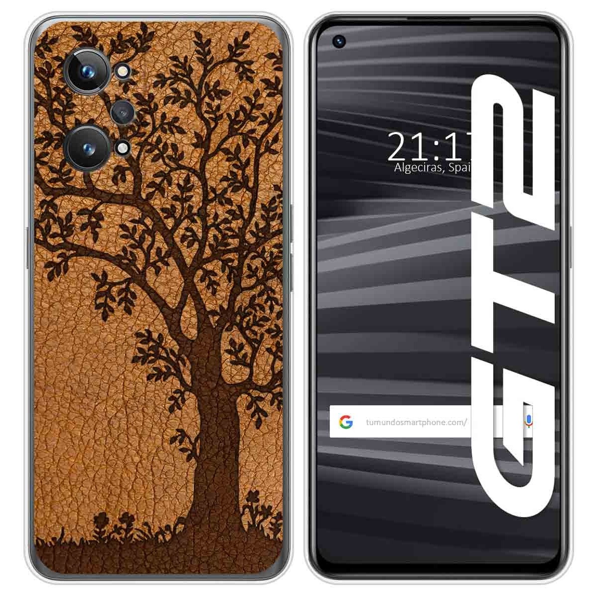 Funda Silicona para Realme GT 2 5G diseño Cuero 03 Dibujos