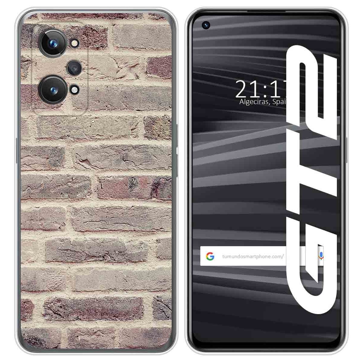 Funda Silicona para Realme GT 2 5G diseño Ladrillo 01 Dibujos