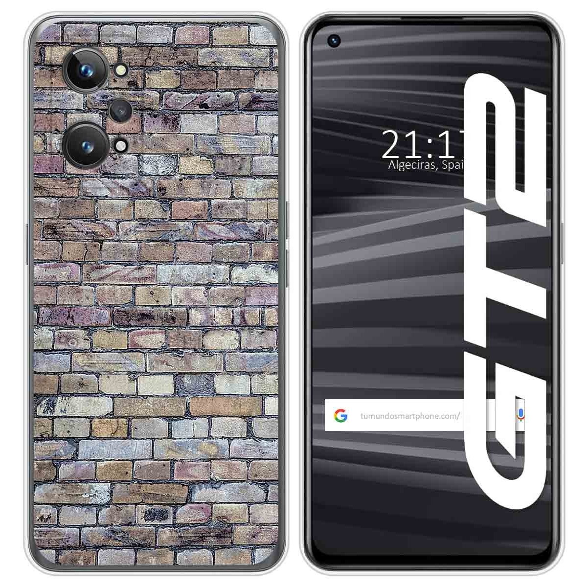 Funda Silicona para Realme GT 2 5G diseño Ladrillo 02 Dibujos