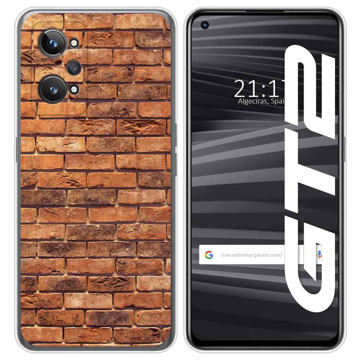 Funda Silicona para Realme GT 2 5G diseño Ladrillo 04 Dibujos