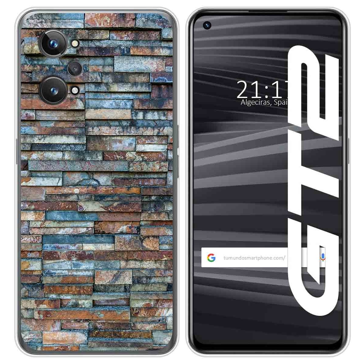 Funda Silicona para Realme GT 2 5G diseño Ladrillo 05 Dibujos