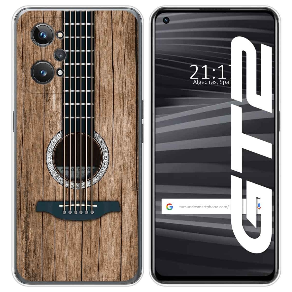 Funda Silicona para Realme GT 2 5G diseño Madera 11 Dibujos