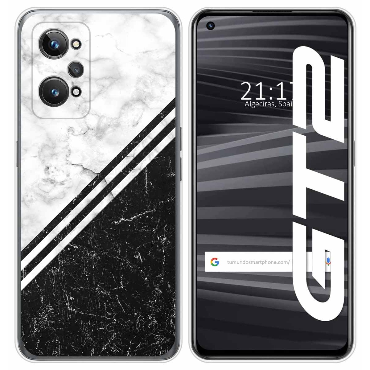 Funda Silicona para Realme GT 2 5G diseño Mármol 01 Dibujos