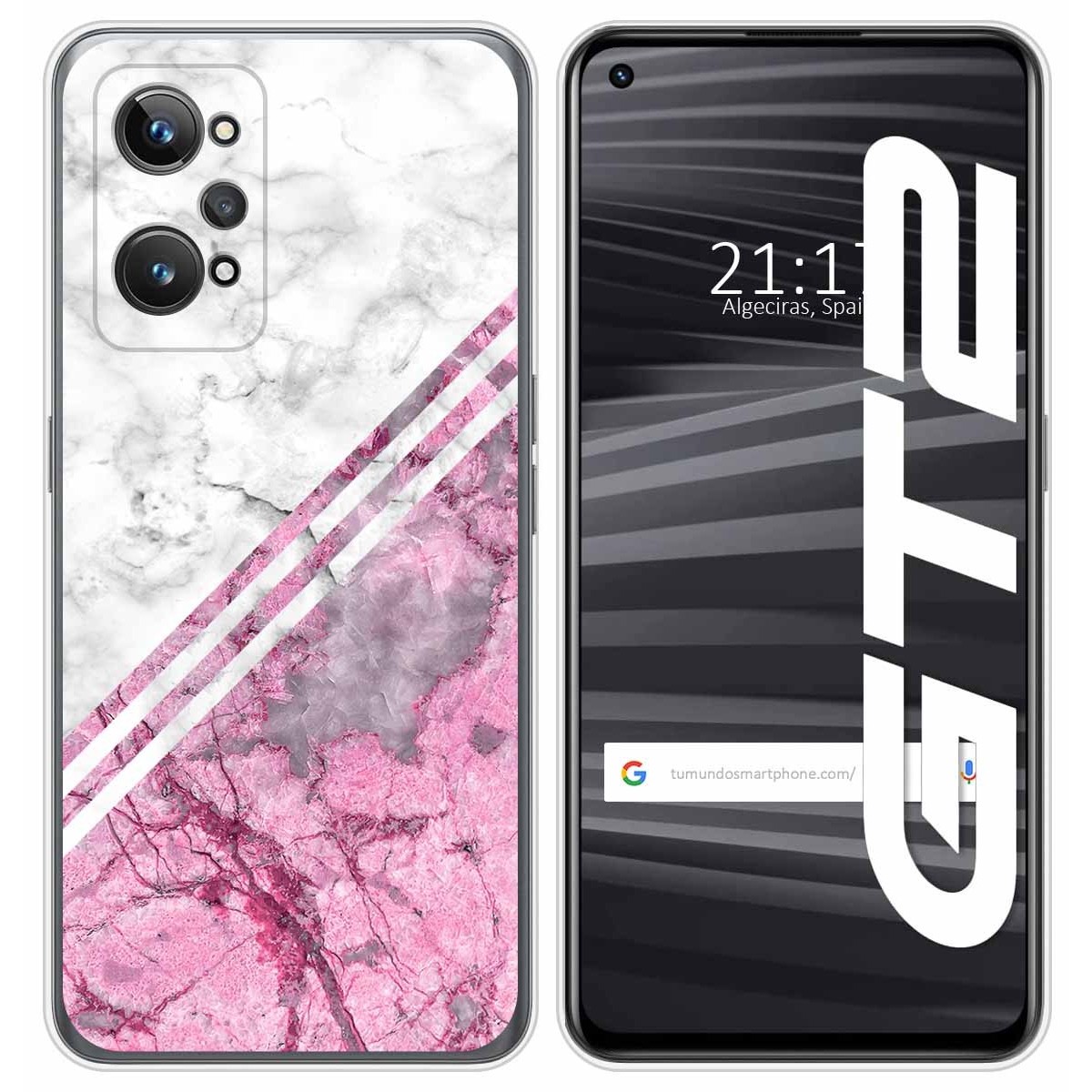 Funda Silicona para Realme GT 2 5G diseño Mármol 03 Dibujos