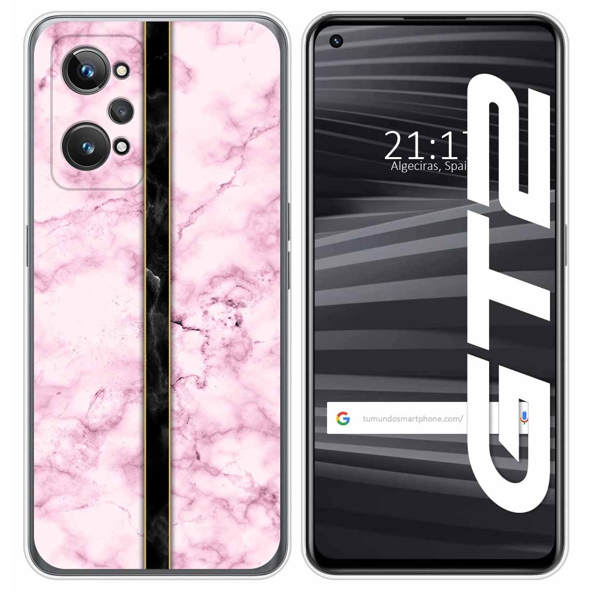 Funda Silicona para Realme GT 2 5G diseño Mármol 04 Dibujos