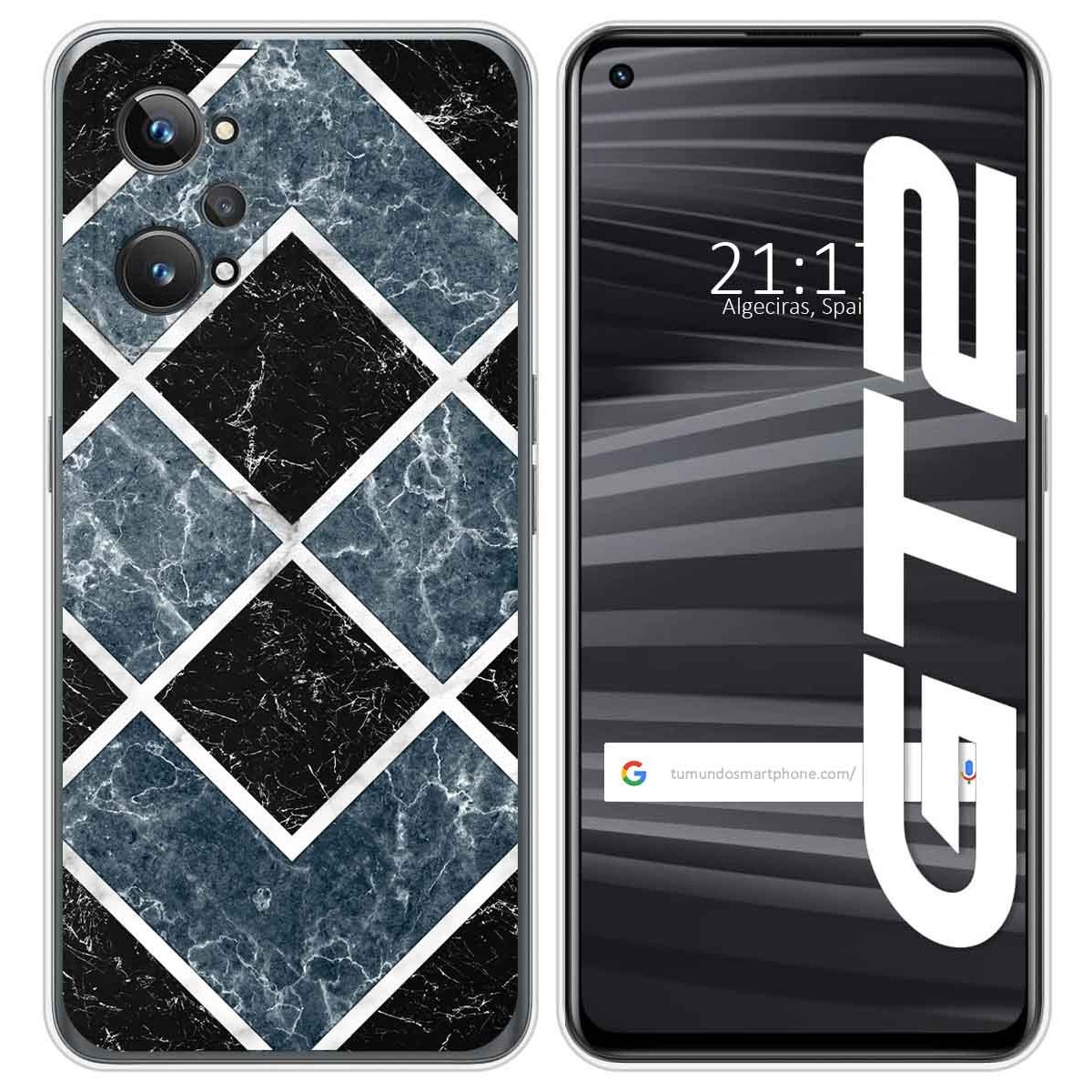 Funda Silicona para Realme GT 2 5G diseño Mármol 06 Dibujos