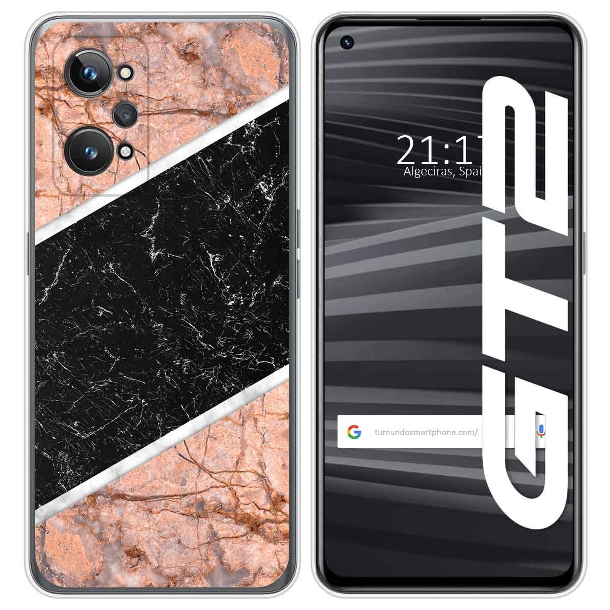 Funda Silicona para Realme GT 2 5G diseño Mármol 07 Dibujos