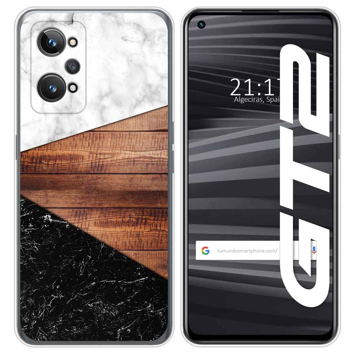 Funda Silicona para Realme GT 2 5G diseño Mármol 11 Dibujos