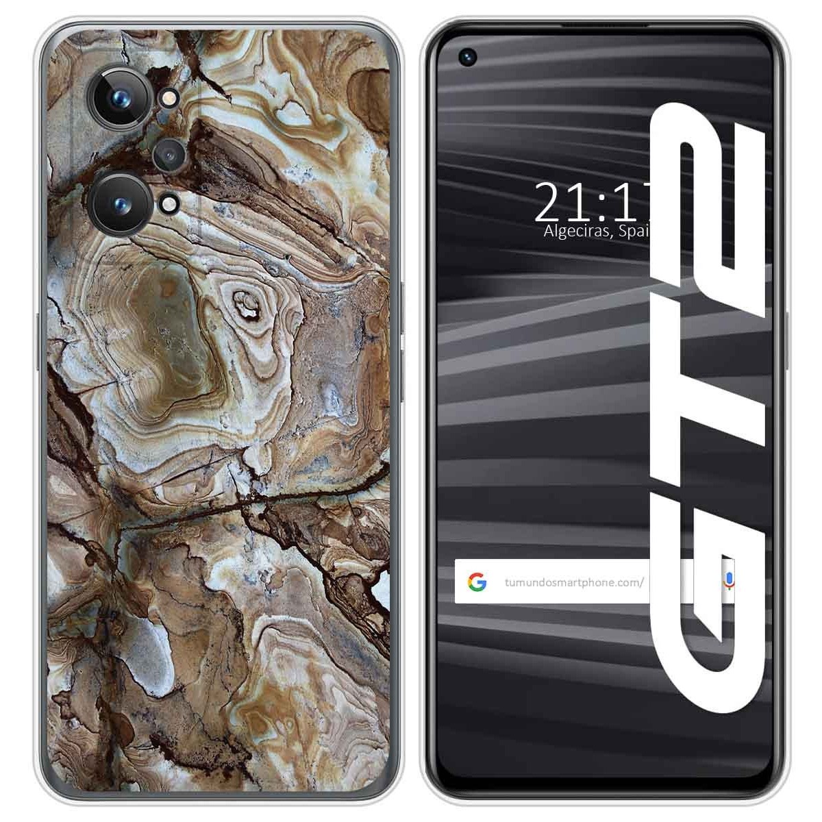 Funda Silicona para Realme GT 2 5G diseño Mármol 14 Dibujos