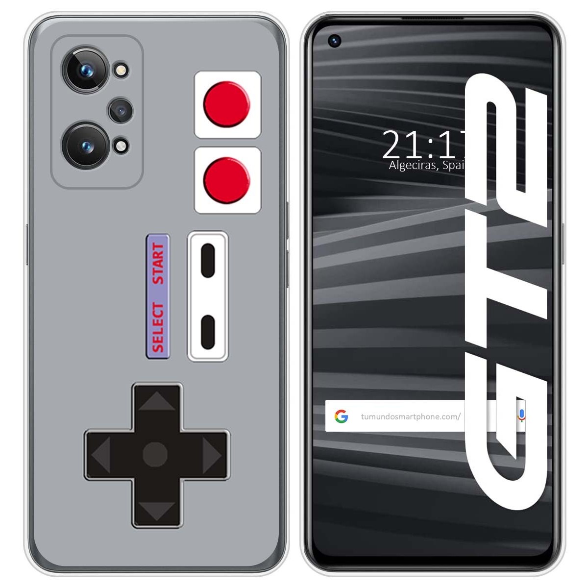 Funda Silicona para Realme GT 2 5G diseño Consola Dibujos