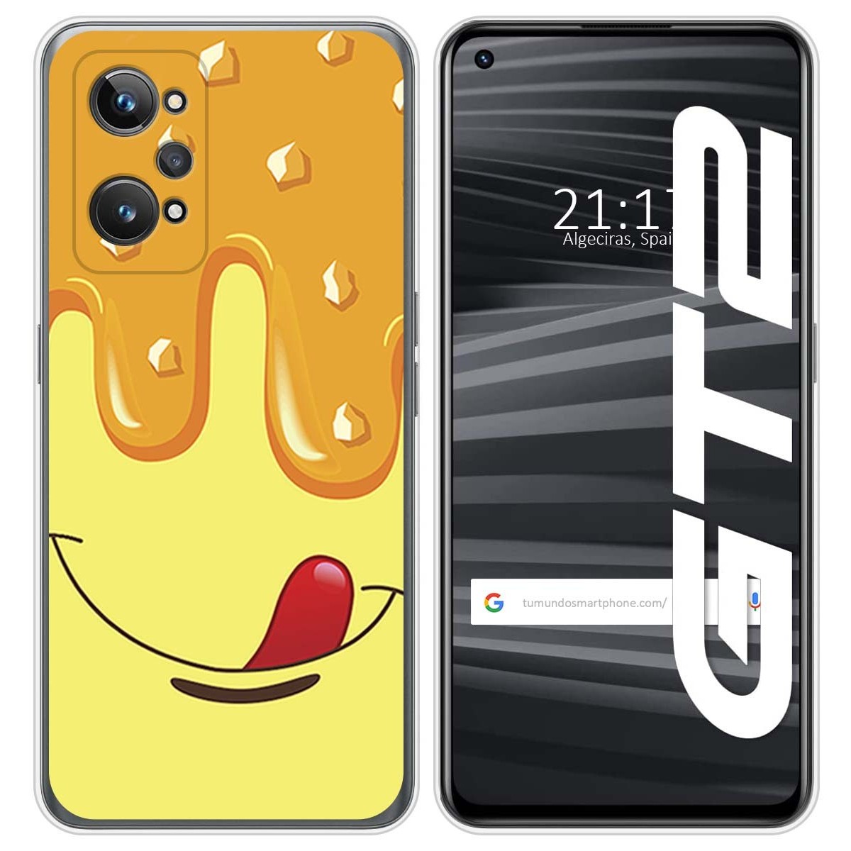 Funda Silicona para Realme GT 2 5G diseño Helado Vainilla Dibujos