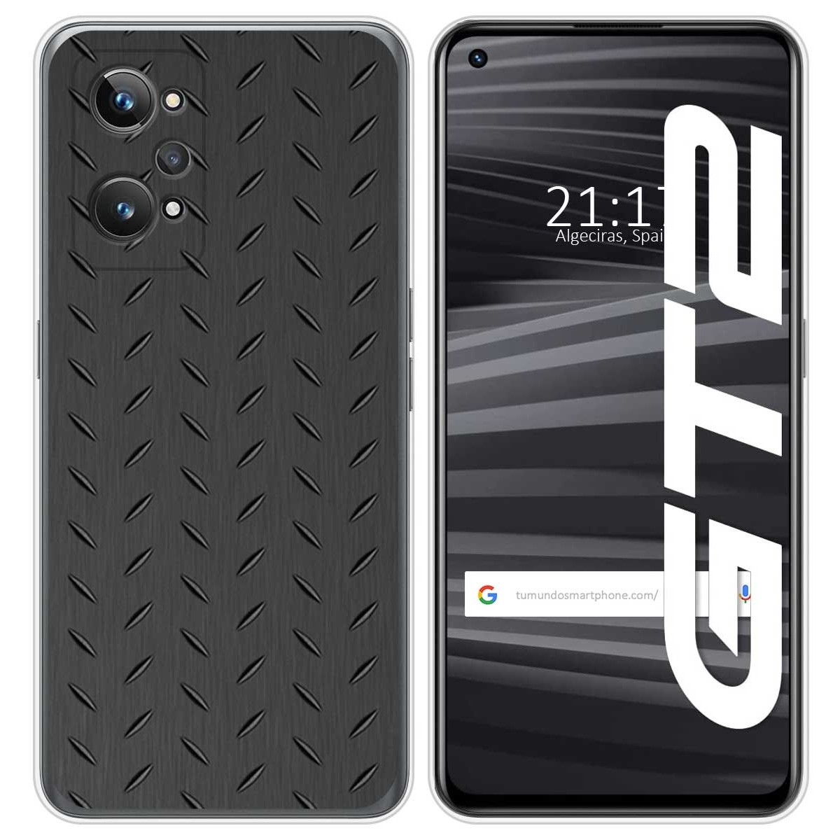 Funda Silicona para Realme GT 2 5G diseño Metal Dibujos