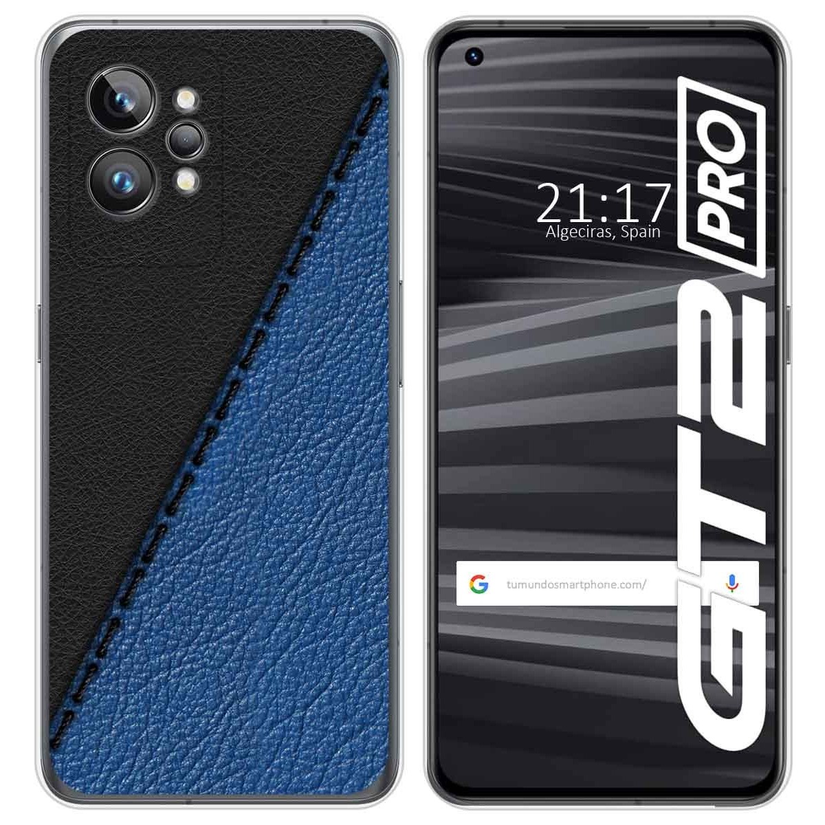 Funda Silicona para Realme GT 2 Pro 5G diseño Cuero 02 Dibujos