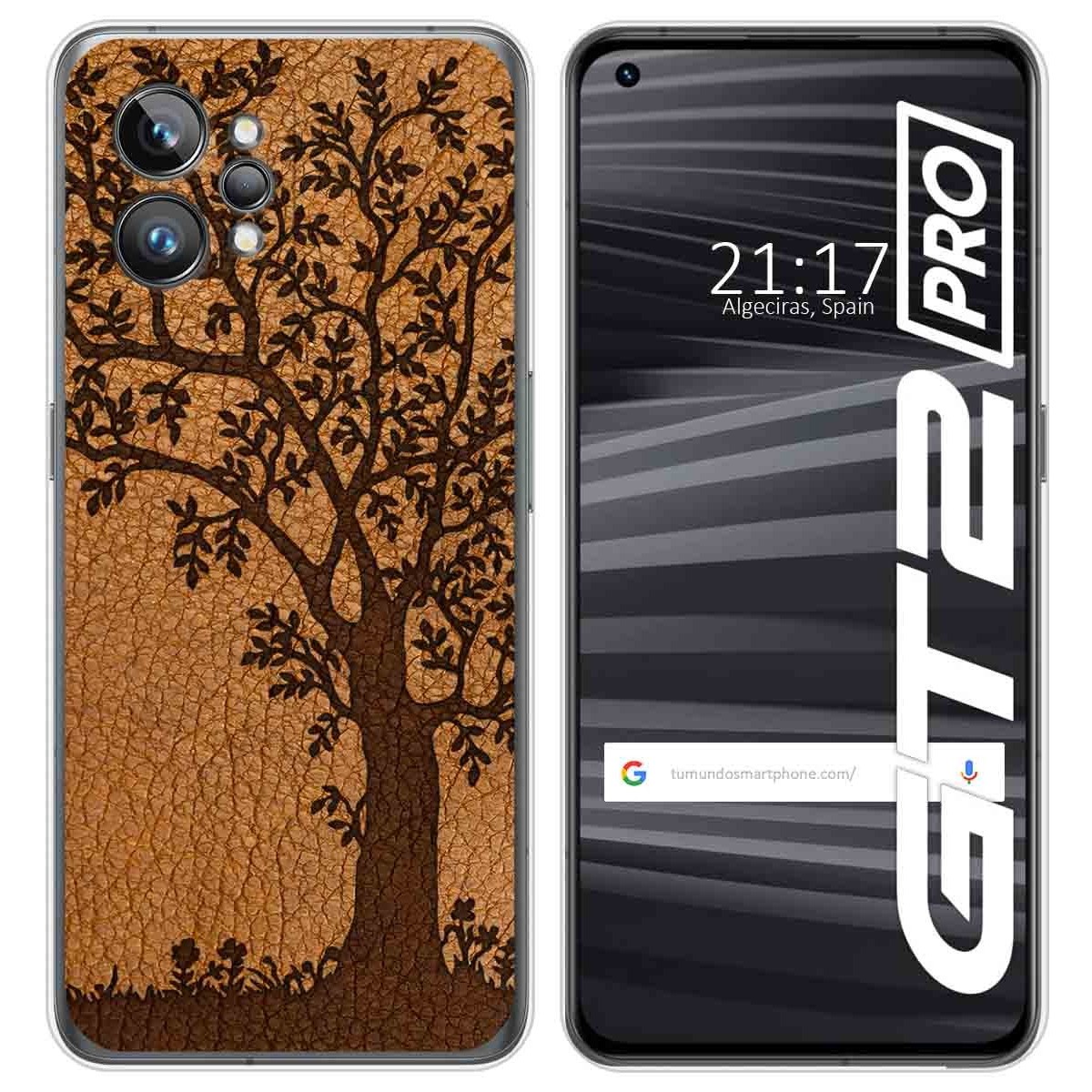 Funda Silicona para Realme GT 2 Pro 5G diseño Cuero 03 Dibujos