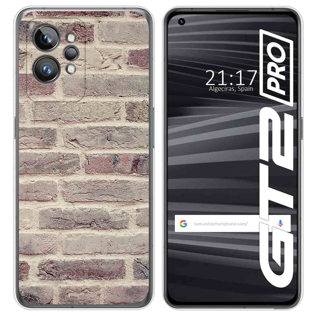 Funda Silicona para Realme GT 2 Pro 5G diseño Ladrillo 01 Dibujos