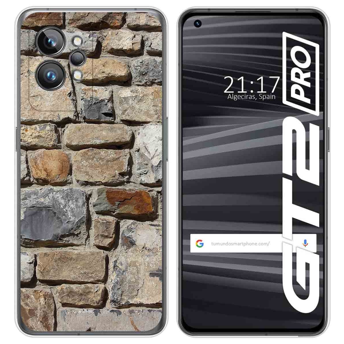 Funda Silicona para Realme GT 2 Pro 5G diseño Ladrillo 03 Dibujos