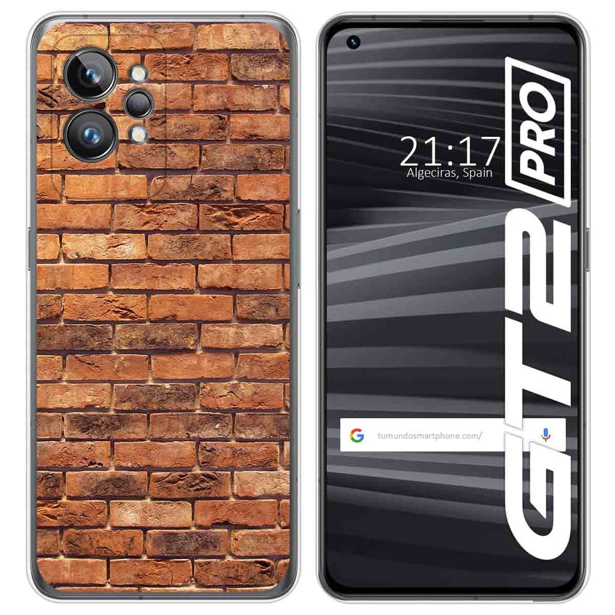 Funda Silicona para Realme GT 2 Pro 5G diseño Ladrillo 04 Dibujos