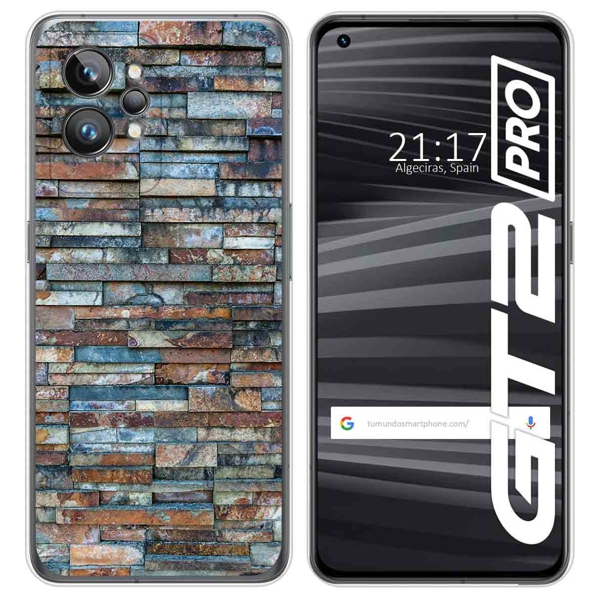 Funda Silicona para Realme GT 2 Pro 5G diseño Ladrillo 05 Dibujos