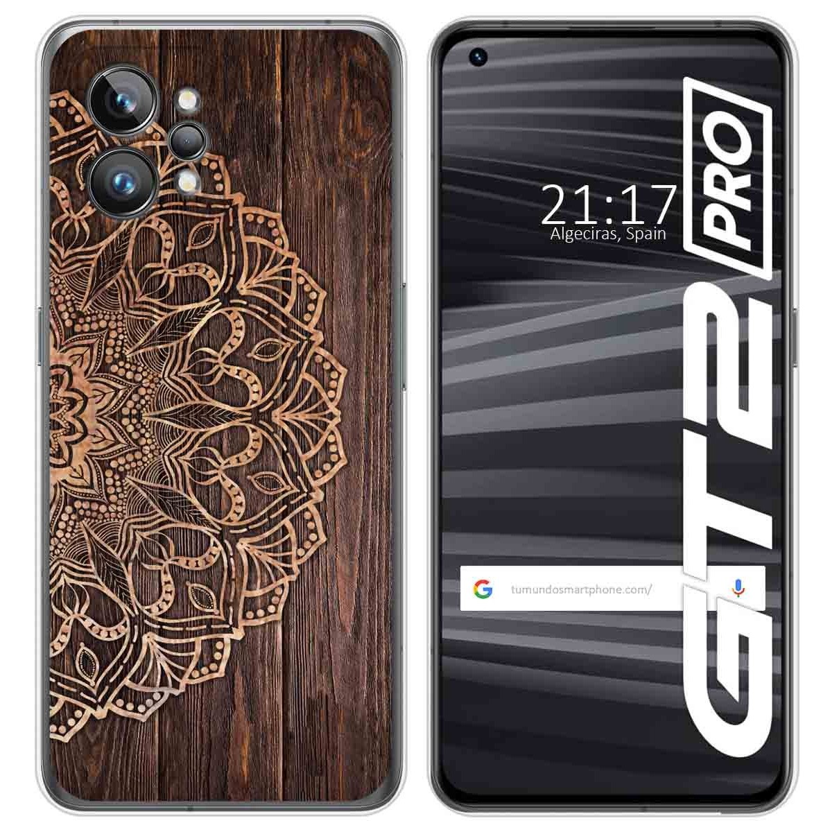 Funda Silicona para Realme GT 2 Pro 5G diseño Madera 06 Dibujos