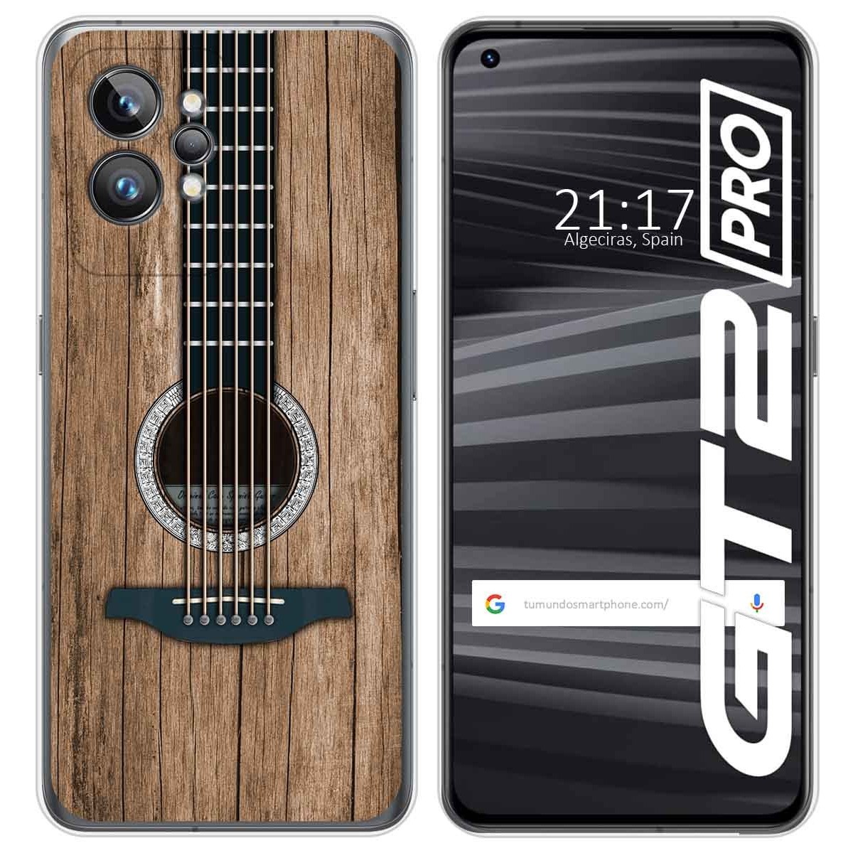 Funda Silicona para Realme GT 2 Pro 5G diseño Madera 11 Dibujos