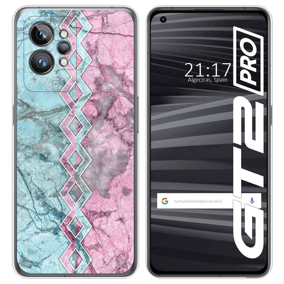 Funda Silicona para Realme GT 2 Pro 5G diseño Mármol 08 Dibujos