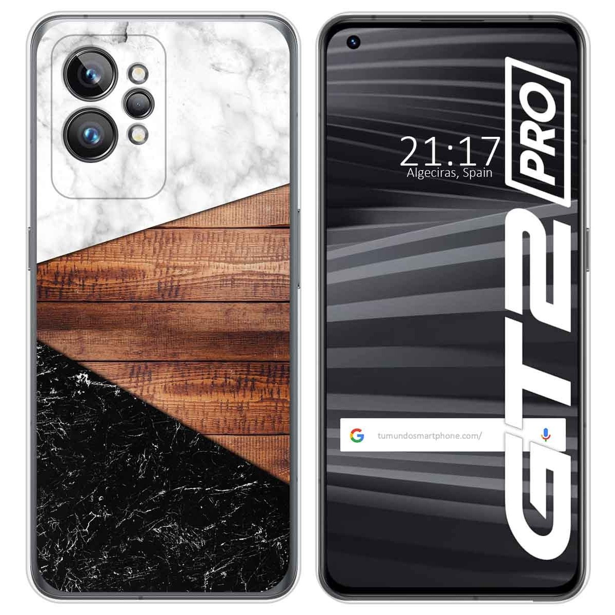 Funda Silicona para Realme GT 2 Pro 5G diseño Mármol 11 Dibujos