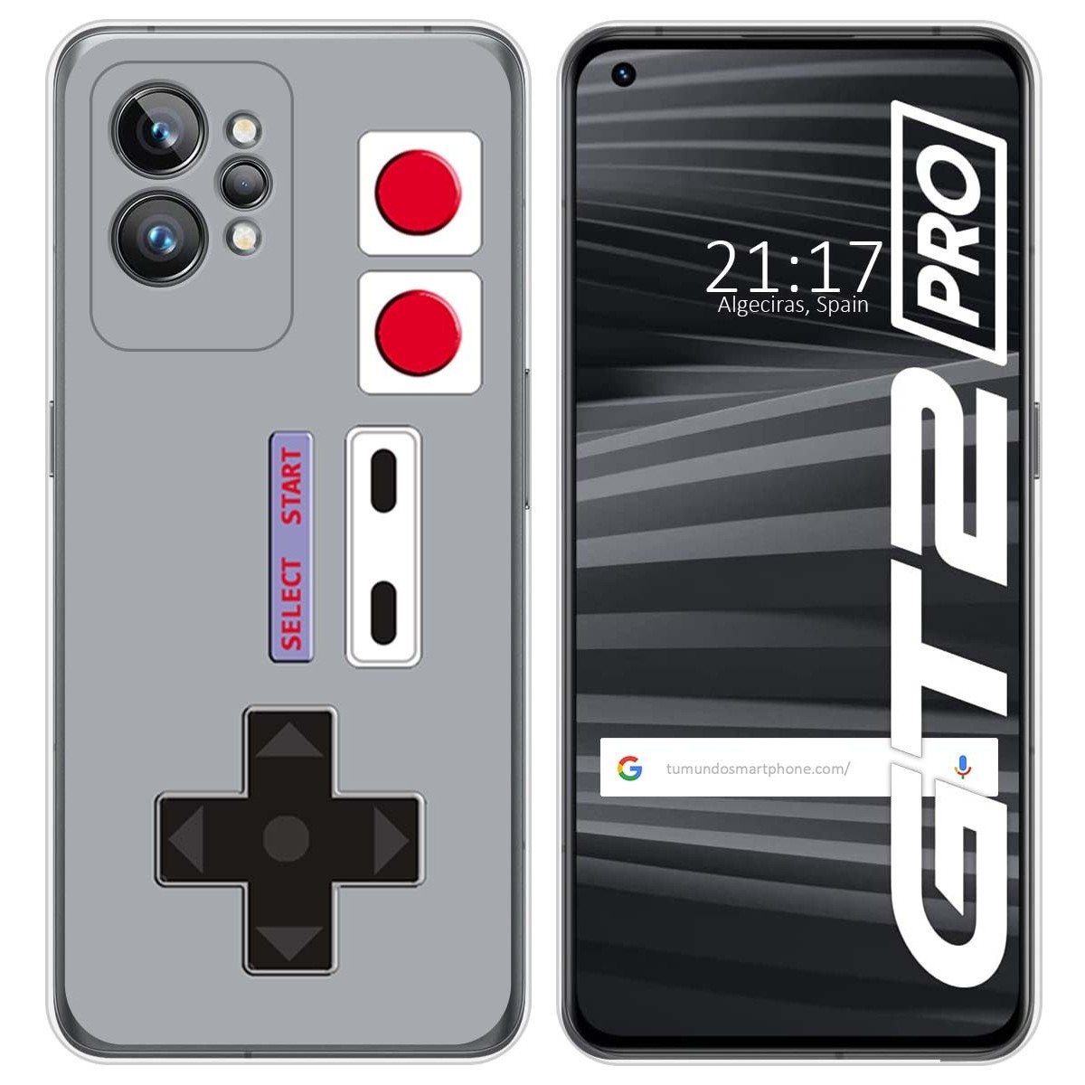 Funda Silicona para Realme GT 2 Pro 5G diseño Consola Dibujos