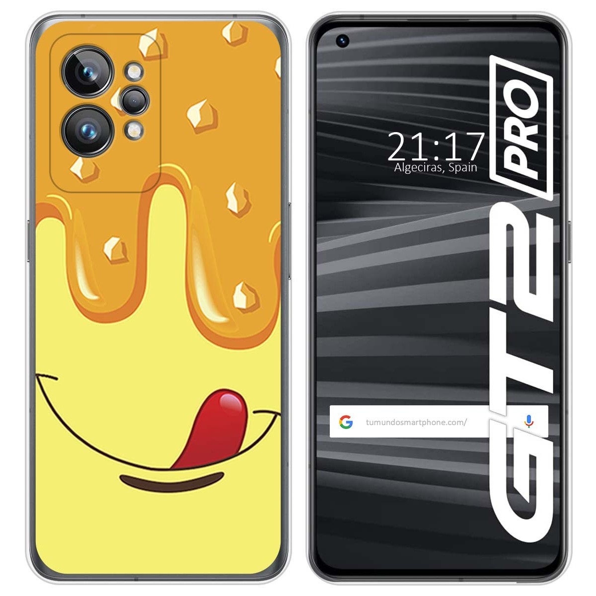 Funda Silicona para Realme GT 2 Pro 5G diseño Helado Vainilla Dibujos