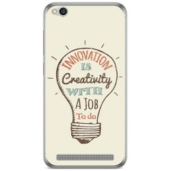 Funda Gel Tpu para Xiaomi Redmi 5A Diseño Creativity Dibujos