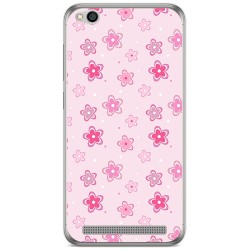 Funda Gel Tpu para Xiaomi Redmi 5A Diseño Flores Dibujos