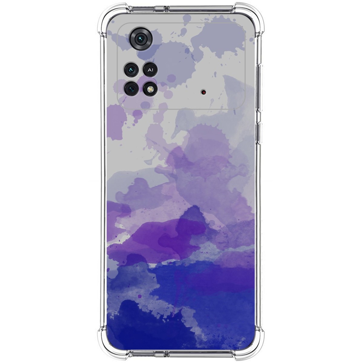 Funda Silicona Antigolpes para Xiaomi POCO M4 Pro 4G diseño Acuarela 09 Dibujos