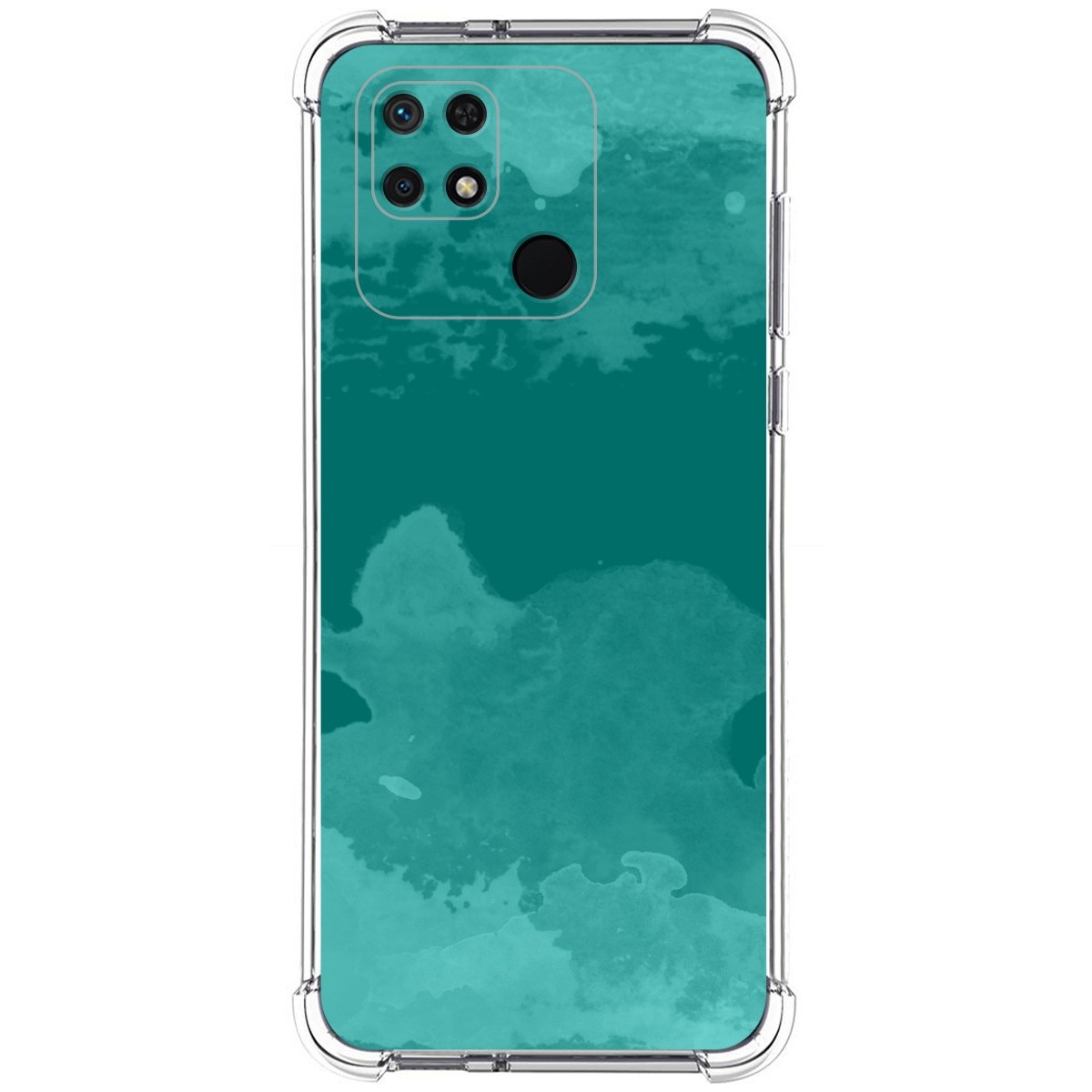 Xiaomi Redmi 10C Funda Gel Tpu Silicona Líquida Verde