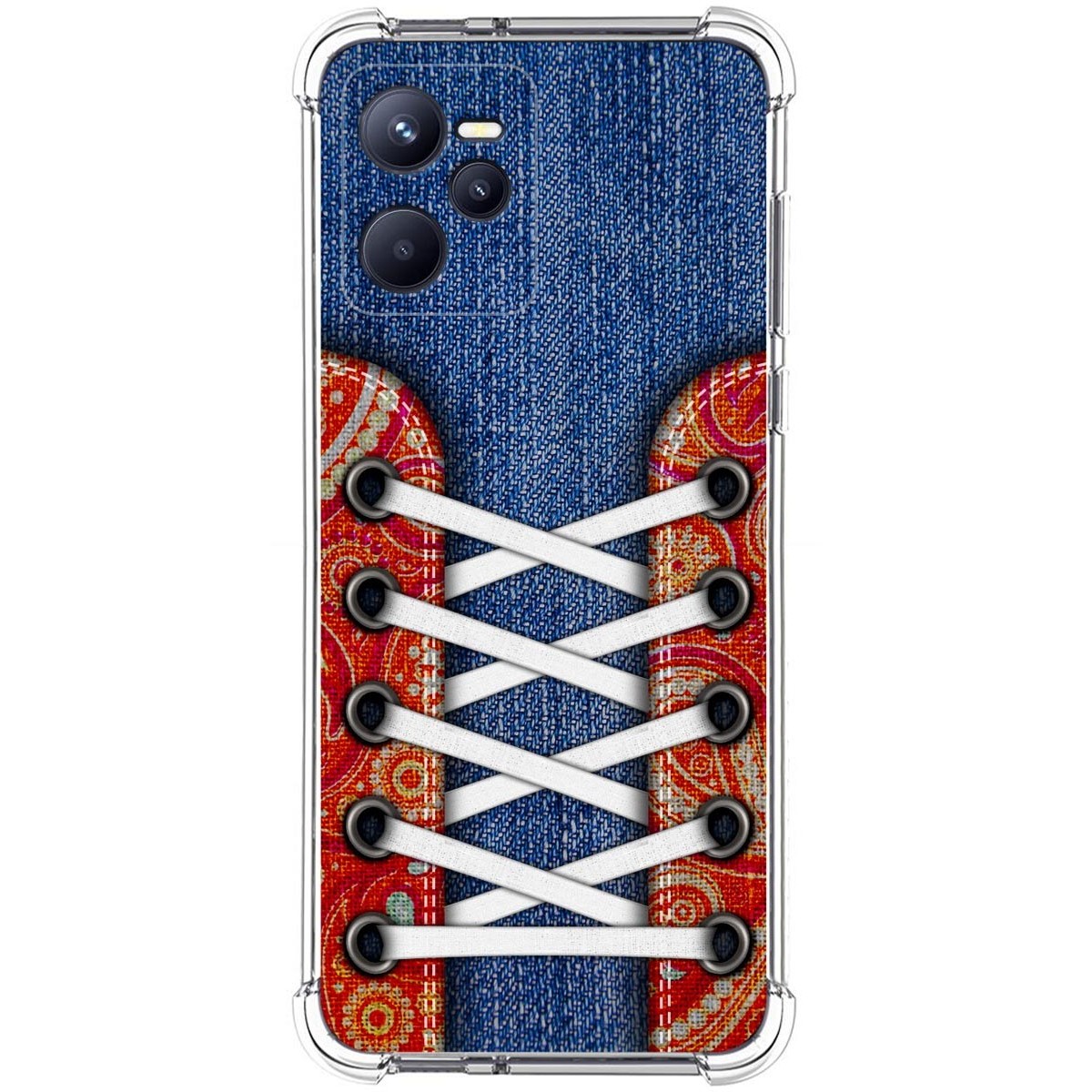 Funda Silicona Antigolpes para Realme C35 diseño Zapatillas 11 Dibujos