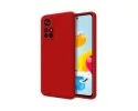 Funda Silicona Líquida Ultra Suave para Xiaomi Redmi Note 11s 5G Color Roja